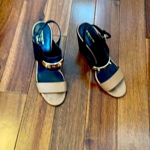 Coach Block Heel Sandals